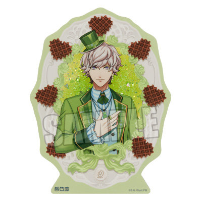 うたの☆プリンスさまっ♪ オイルインラメアクリルブロック Crown Creamy Land ～Dessert Plate～ Ver.「天草シオン」[本館]