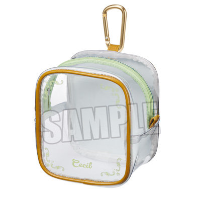 うたの☆プリンスさまっ♪ カラビナ付きクリアポーチ Crown Creamy Land ～Dessert Plate～ Ver.「愛島セシル」[本館]