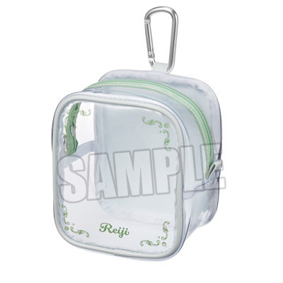 うたの☆プリンスさまっ♪ カラビナ付きクリアポーチ Crown Creamy Land ～Dessert Plate～ Ver.「寿 嶺二」[本館]