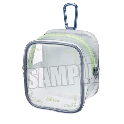 うたの☆プリンスさまっ♪ カラビナ付きクリアポーチ Crown Creamy Land ～Dessert Plate～ Ver.「天草シオン」[本館]