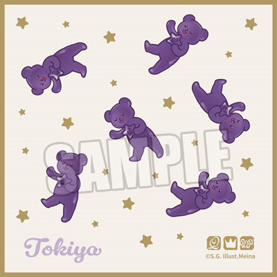 うたの☆プリンスさまっ♪ ミニタオル Crown Creamy Land ～Dessert Plate～ テディベアハードグミVer.「一ノ瀬トキヤ」[本館]