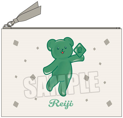 うたの☆プリンスさまっ♪ ミニポーチ Crown Creamy Land ～Dessert Plate～ テディベアハードグミVer.「寿 嶺二」[本館]