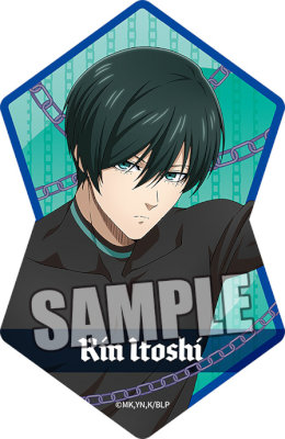 ブルーロック ステッカー2枚セット「糸師 凛」