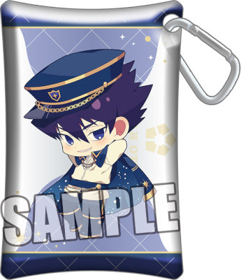 ブルーロック カラビナ付きクリアケース「烏 旅人」ホロスコープVer.