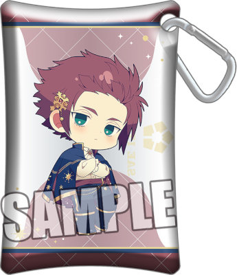 ブルーロック カラビナ付きクリアケース「糸師 冴」ホロスコープVer.