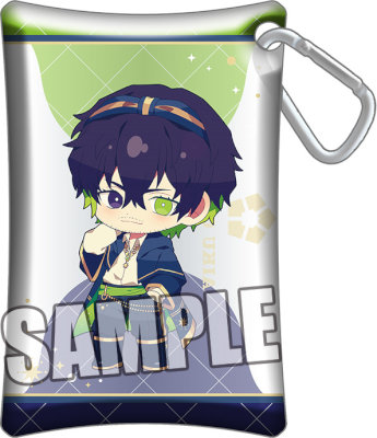 ブルーロック カラビナ付きクリアケース「オリヴァ・愛空」ホロスコープVer.