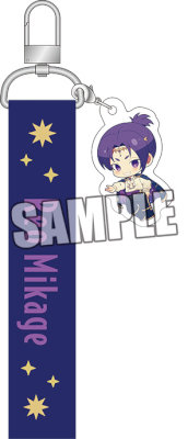 ブルーロック チャーム付き刺繍ネームタグ「御影玲王」ホロスコープVer.