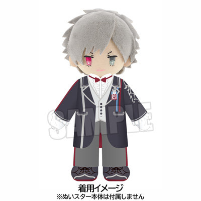 黒崎蘭丸　ぬいスター　ぬい服　コスチューム　タブナイ　2点セット 黒崎蘭丸 ぬいスター ぬい服 コスチューム タブナイ 2点セット