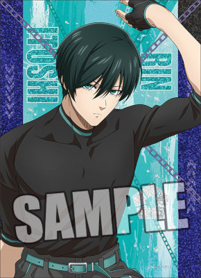 ブルーロック グリッターアクリルブロック「糸師 凛」ready fight Ver.