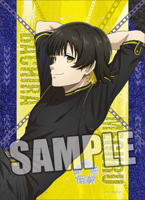 ブルーロック グリッターアクリルブロック「蜂楽 廻」ready fight Ver.