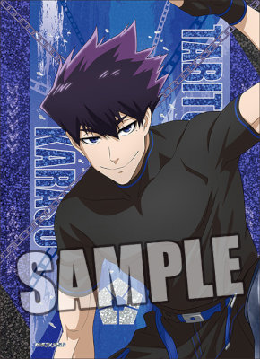 ブルーロック グリッターアクリルブロック「烏 旅人」ready fight Ver.