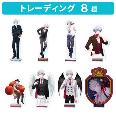 【1BOX8Pack入り】うたの☆プリンスさまっ♪ トレーディングアクリルスタンド History Ver.「黒崎蘭丸」