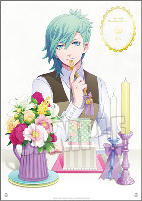 【BOL限定】うたの☆プリンスさまっ♪ アクリルプレート Birthday Series 2025 Ver.「美風 藍 Part.2」