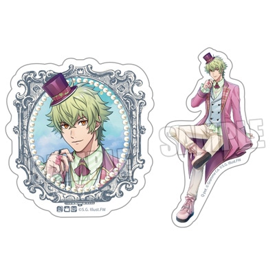 うたの☆プリンスさまっ♪ ミニサテンステッカーセット Crown Creamy Land ～Fairground Carousel～ Ver.「日向大和」[WM]