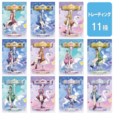 【1Box12Pack入り】うたの☆プリンスさまっ♪ トレーディング箔押し風クリアカード Crown Creamy Land ～Fairground Carousel～ Ver.「SHINING」[WM]