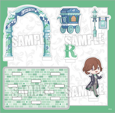 うたの☆プリンスさまっ♪ ジオラマアクリルスタンド UTA☆PRI WONDERLAND ちびキャラVer.「寿 嶺二」[WM]