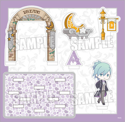 うたの☆プリンスさまっ♪ ジオラマアクリルスタンド UTA☆PRI WONDERLAND ちびキャラVer.「美風 藍」[WM]