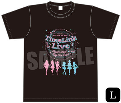 うたの☆プリンセスさまっ♪BACK to the IDOL TimeLink Live ～Time to Sing! Step Into Song!～ Tシャツ Lサイズ
