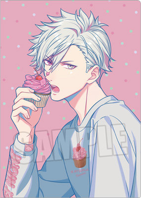 うたの☆プリンスさまっ♪ クリアファイル BE MY CUPCAKE Ver.「黒崎蘭丸」