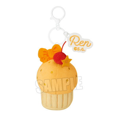 うたの☆プリンスさまっ♪ カップケーキぬいぐるみキーホルダー BE MY CUPCAKE Ver.「神宮寺レン」
