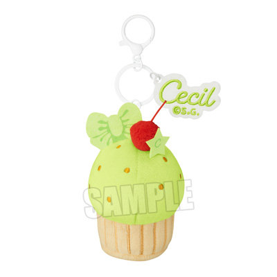 うたの☆プリンスさまっ♪ カップケーキぬいぐるみキーホルダー BE MY CUPCAKE Ver.「愛島セシル」