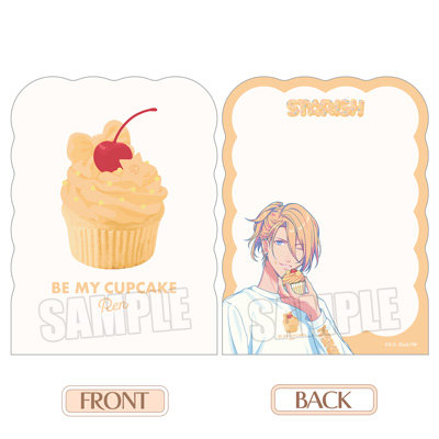 うたの☆プリンスさまっ♪ ダイカットメモ帳 BE MY CUPCAKE Ver.「神宮寺レン」