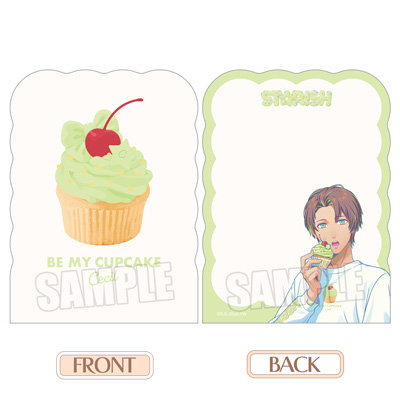 うたの☆プリンスさまっ♪ ダイカットメモ帳 BE MY CUPCAKE Ver.「愛島セシル」