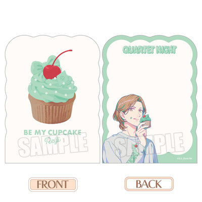うたの☆プリンスさまっ♪ ダイカットメモ帳 BE MY CUPCAKE Ver.「寿 嶺二」