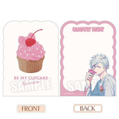 うたの☆プリンスさまっ♪ ダイカットメモ帳 BE MY CUPCAKE Ver.「黒崎蘭丸」