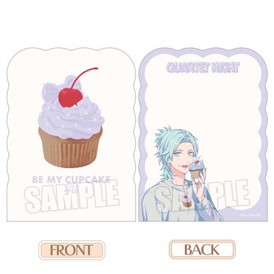 うたの☆プリンスさまっ♪ ダイカットメモ帳 BE MY CUPCAKE Ver.「美風 藍」