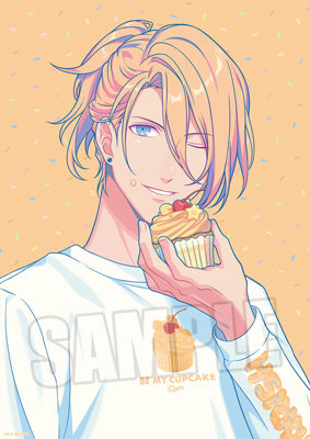 うたの☆プリンスさまっ♪ B3サイズ布ポスター BE MY CUPCAKE Ver.「神宮寺レン」