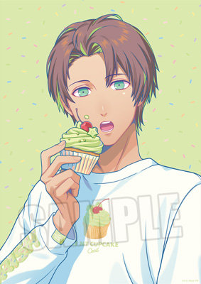 うたの☆プリンスさまっ♪ B3サイズ布ポスター BE MY CUPCAKE Ver.「愛島セシル」