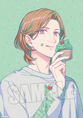 うたの☆プリンスさまっ♪ B3サイズ布ポスター BE MY CUPCAKE Ver.「寿 嶺二」