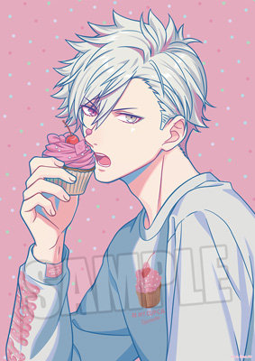 うたの☆プリンスさまっ♪ B3サイズ布ポスター BE MY CUPCAKE Ver.「黒崎蘭丸」