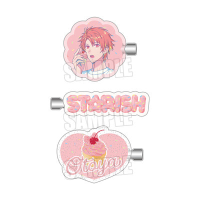 うたの☆プリンスさまっ♪ アクリルヘアクリップセット BE MY CUPCAKE Ver.「一十木音也」