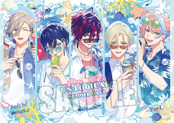 UN:LOGICAL B2サイズ布ポスター LicoBiTs FESTA -W Vacation- Ver.