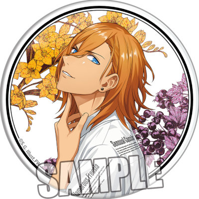 うたの☆プリンスさまっ♪ BIGホログラム缶バッジ Fragrance Pairing Ver.「神宮寺レン」