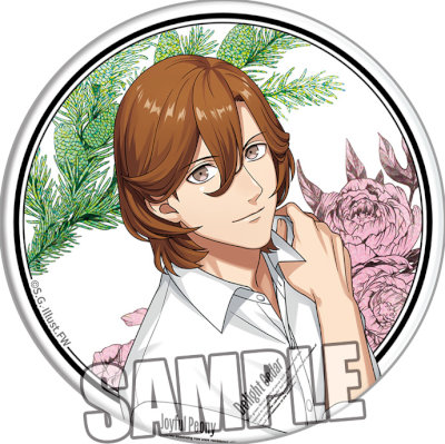うたの☆プリンスさまっ♪ BIGホログラム缶バッジ Fragrance Pairing Ver.「寿 嶺二」