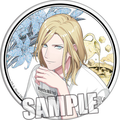 うたの☆プリンスさまっ♪ BIGホログラム缶バッジ Fragrance Pairing Ver.「カミュ」