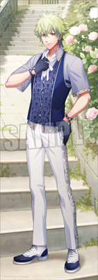 うたの☆プリンスさまっ♪ HE★VENS B2半裁布ポスター BLACK GARDEN-memento- Ver.「日向大和 as ヒューゴ」[UPGS26]