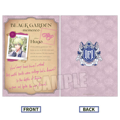 うたの☆プリンスさまっ♪ HE★VENS A5ノート BLACK GARDEN-memento- Ver.「日向大和 as ヒューゴ」[UPGS26]