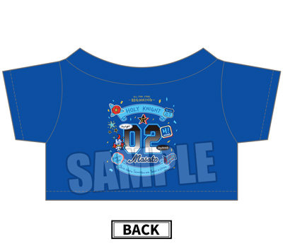 うたの☆プリンスさまっ♪ ALL STAR STAGE -BEGINNING- ぬいぐるみ用アイドルTシャツ「聖川真斗」[ASSBE]