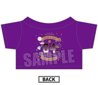 うたの☆プリンスさまっ♪ ALL STAR STAGE -BEGINNING- ぬいぐるみ用アイドルTシャツ「一ノ瀬トキヤ」[ASSBE]