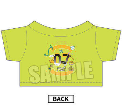 うたの☆プリンスさまっ♪ ALL STAR STAGE -BEGINNING- ぬいぐるみ用アイドルTシャツ「愛島セシル」[ASSBE]