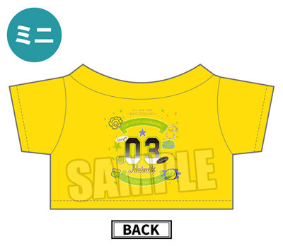 うたの☆プリンスさまっ♪ ALL STAR STAGE -BEGINNING- ぬいぐるみ用アイドルミニTシャツ「四ノ宮那月」[ASSBE]