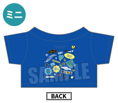 うたの☆プリンスさまっ♪ ALL STAR STAGE -BEGINNING- ぬいぐるみ用アイドルミニTシャツ「皇 綺羅」[ASSBE]