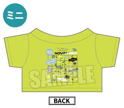 うたの☆プリンスさまっ♪ ALL STAR STAGE -BEGINNING- ぬいぐるみ用アイドルミニTシャツ「天草シオン」[ASSBE]