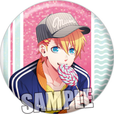 うたの☆プリンスさまっ♪ BIGホログラム缶バッジ Love Pop Candy Ver.「来栖 翔」