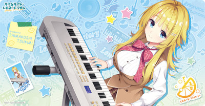 キャラクター万能ラバーマットスリム ライムライト・レモネードジャム「嶌越 月望」