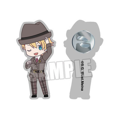 うたの☆プリンスさまっ♪ピンバッジ Shining Detective Agency ちびキャラVer.「ショウ」